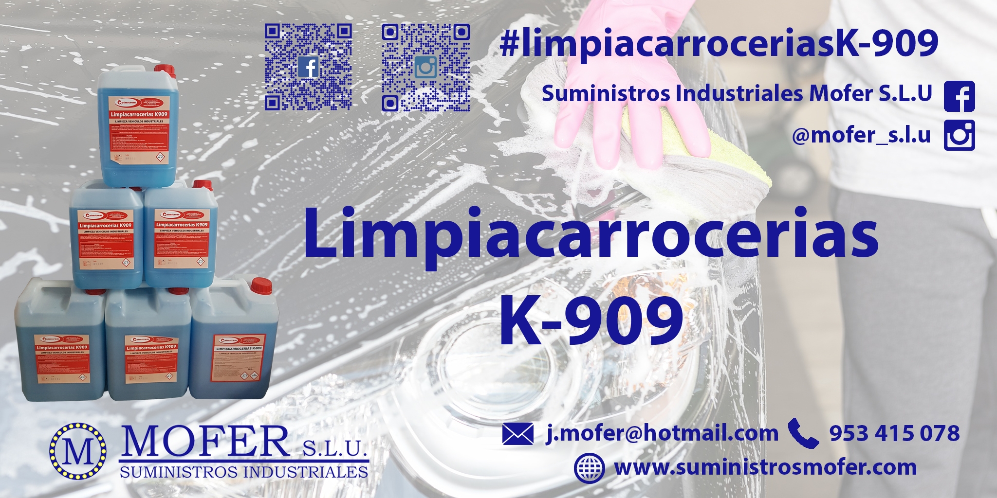 Limpiacarrocerias K-909