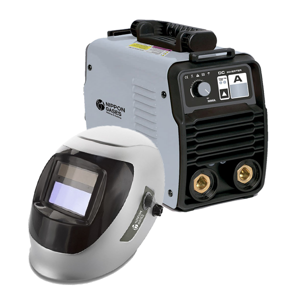 Soldadura inverter microdc 201 + Pantalla soldadura cristal liquido de  REGALO | NIPPON GASES | Suministros Industriales MOFER