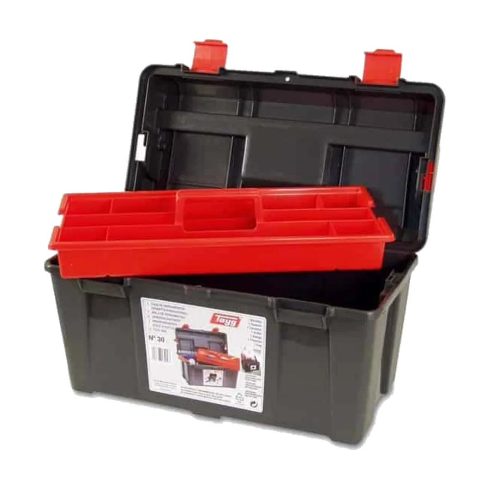 Caja herramientas nº30 sobre fondo transparente
