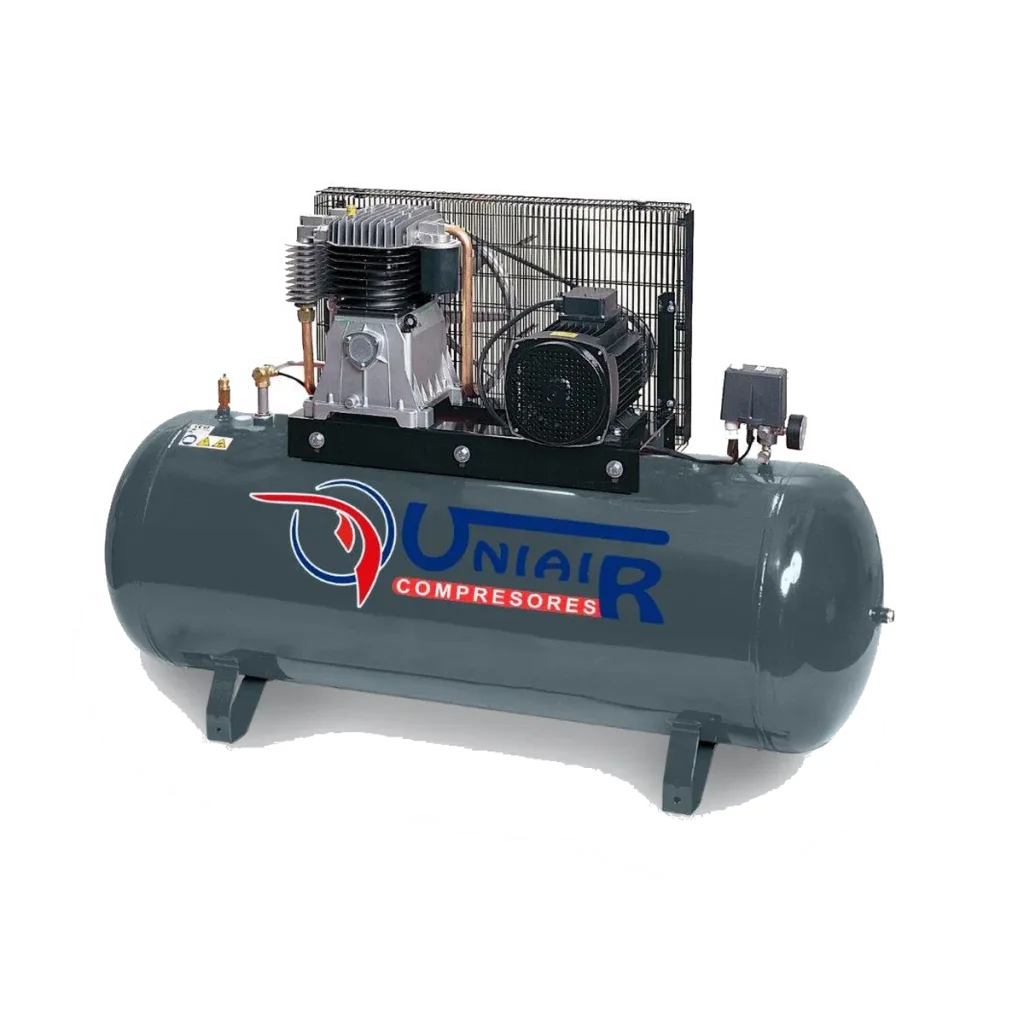 Compresor de pistón Uniair 4 CV 270 litros trifásico