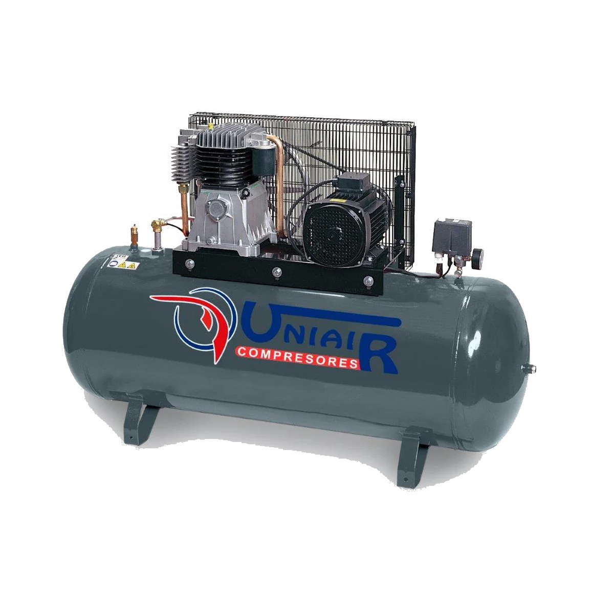 Compresor de pistón Uniair 5,5 CV 270 litros trifásico