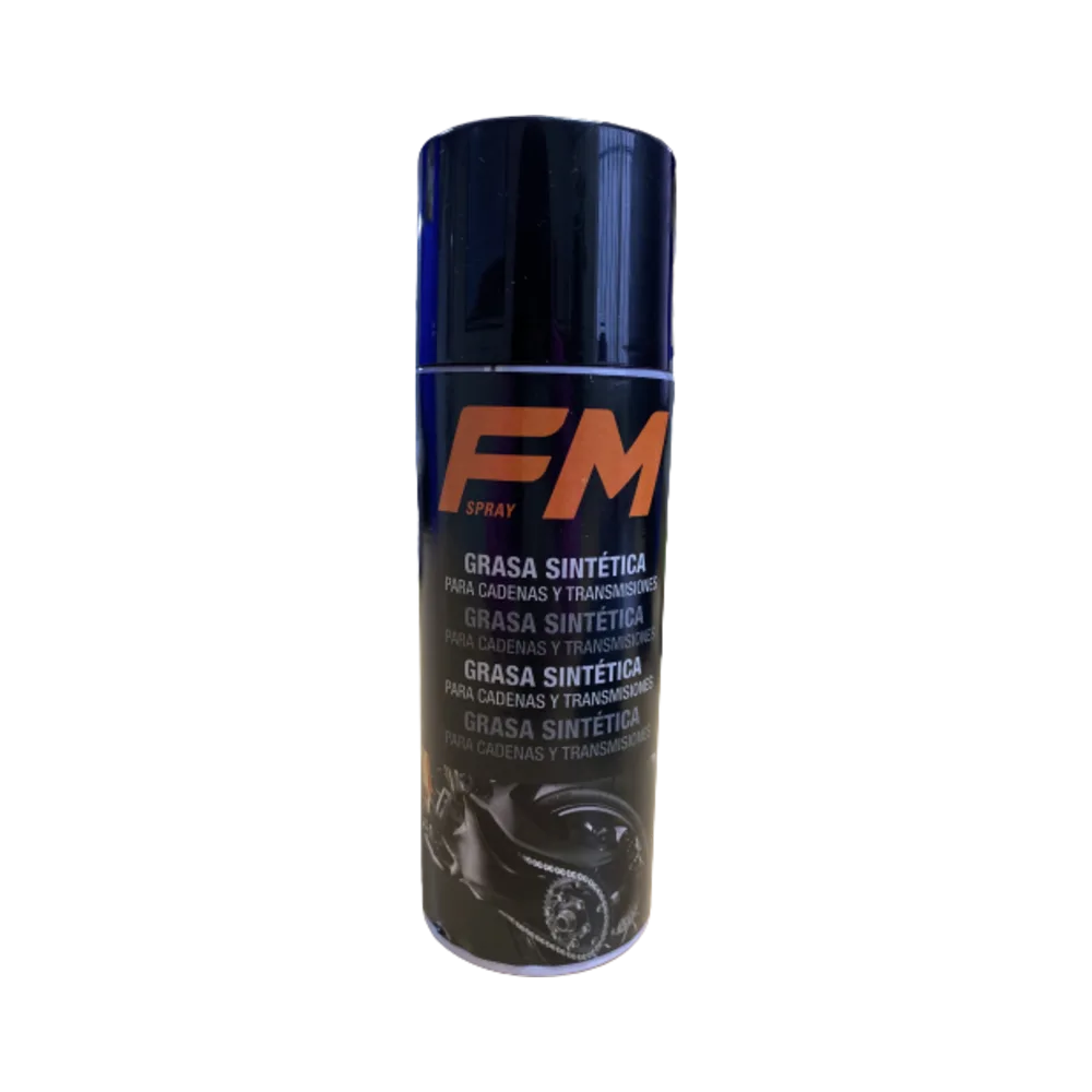 Spray de grasa sintética FM para cadenas y transmisiones de 400 ml