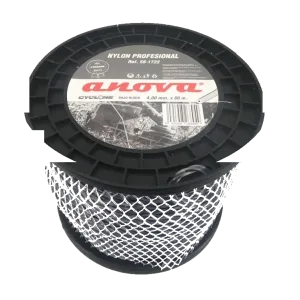 Bobina de hilo para desbrozadora ANOVA Cyclone 4 mm × 80 m