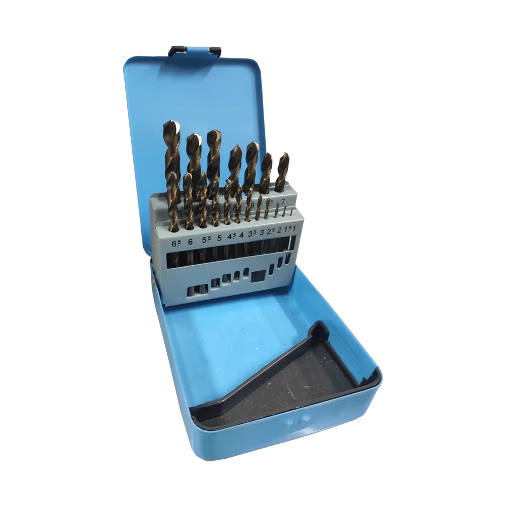Juego de brocas de cobalto HSS-Co8 de 1 a 10 mm VIRMA