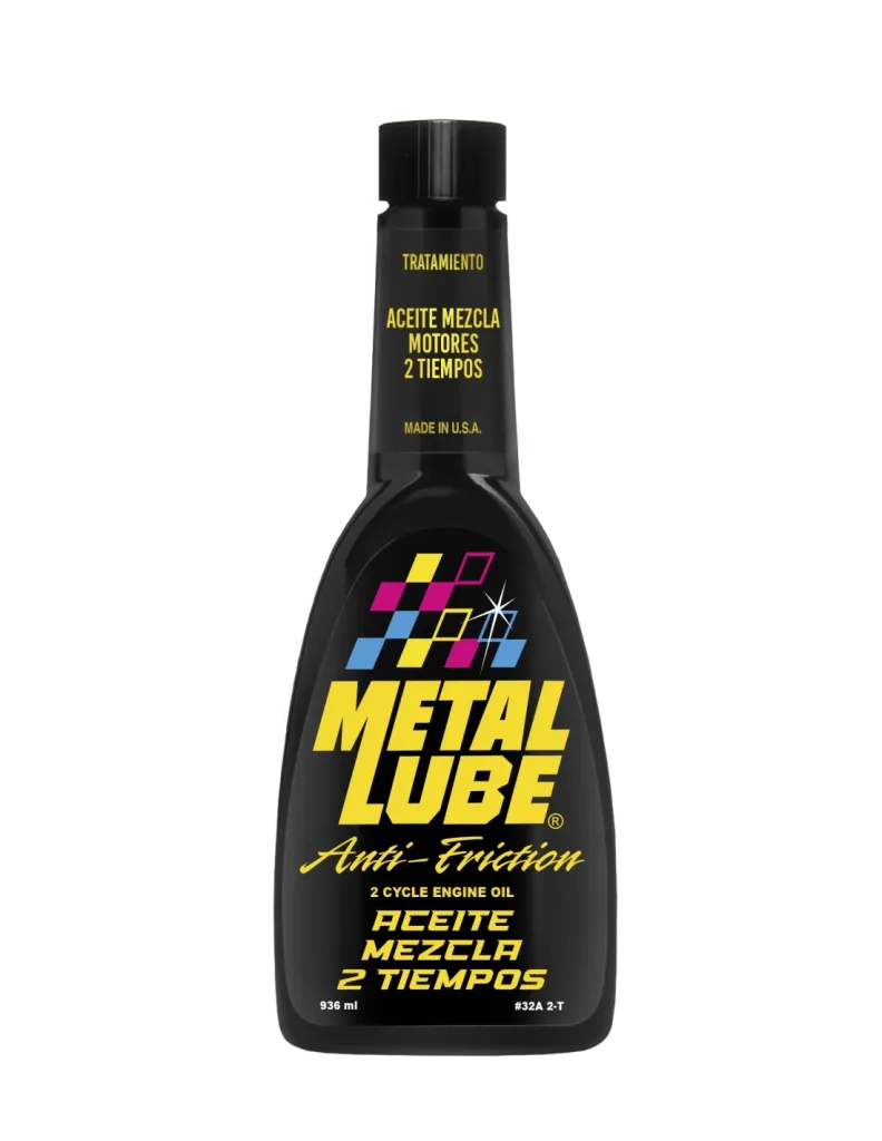 Botella de aceite mezcla para motores 2 tiempos Metal Lube