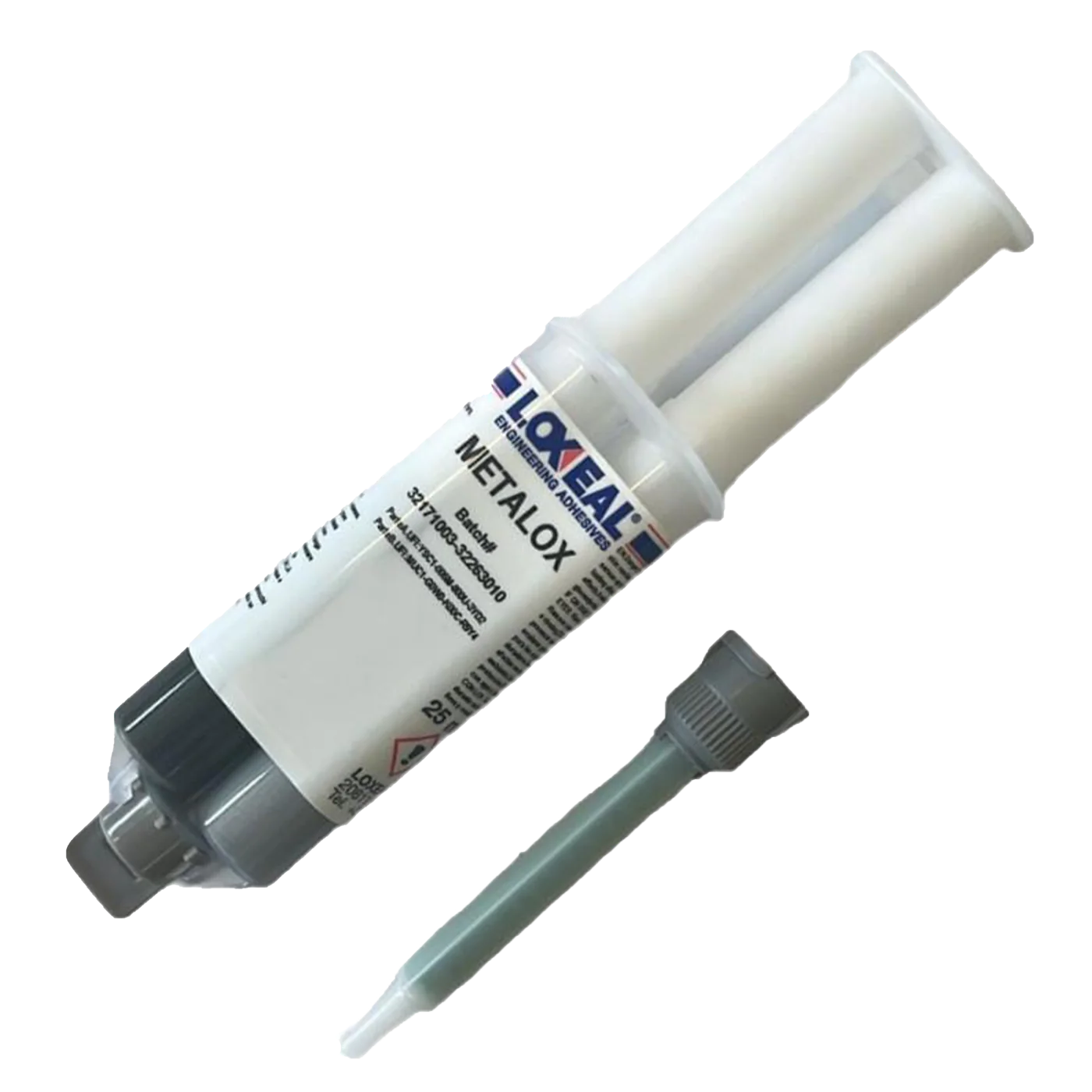 Soldadura en frío Metalox Loxeal, adhesivo epoxi bicomponente para metales