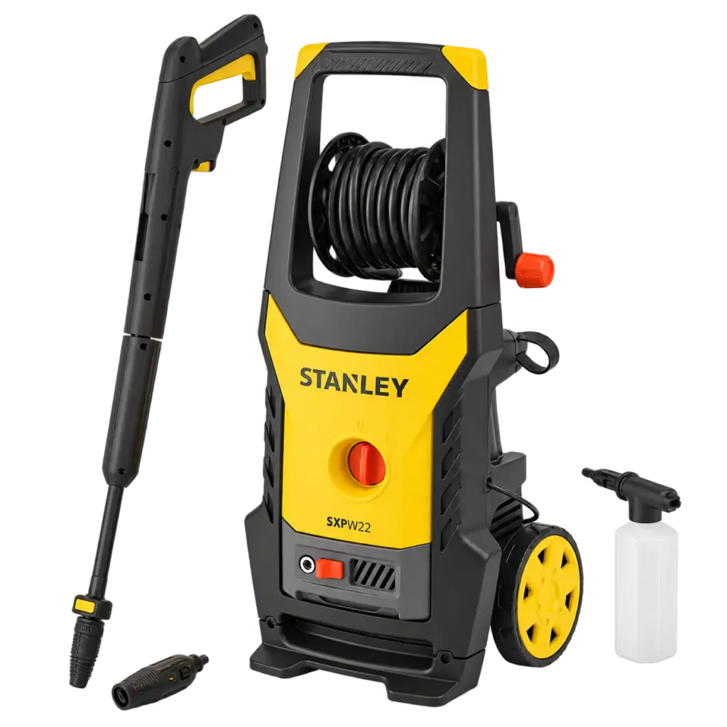 Hidrolimpiadora de alta presión Stanley SXPW22E de 150 bar